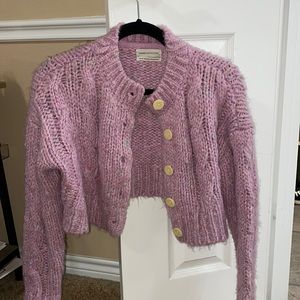 Urban Outfitters Cropped Chunky Knit Sweater